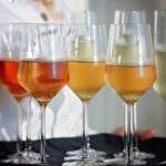 Wine glasses for Corporate event